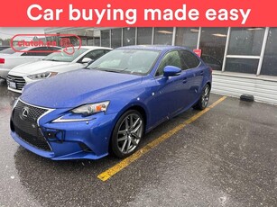 Used 2015 Lexus IS 250 AWD w/ Dual-Zone A/C, Heated & Ventilated Front Seats, Nav for Sale in Toronto, Ontario