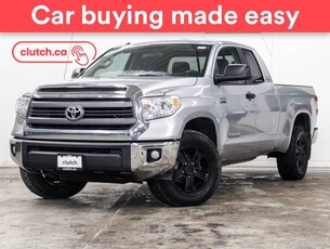 Used 2015 Toyota Tundra SR Double Cab 4WD w/ Double Cab SR5 Plus Pkg w/ Rearview Cam, Bluetooth, A/C for Sale in Toronto, Ontario