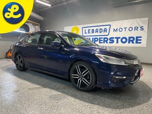 Used 2016 Honda Accord Touring V6 * Navigation * Sunroof * Leather * Honda Link * Econ Mode * Road Departure Mitigation * Collision Mitigation System * Traction/Stability Co for Sale in Cambridge, Ontario