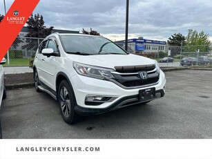 Used 2016 Honda CR-V Touring Leather Sunroof Locally Driven for Sale in Surrey, British Columbia