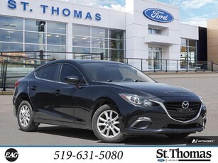 Used 2016 Mazda MAZDA3 GS Cloth Seats, Moonroof, Winter Tires Included for Sale in St Thomas, Ontario