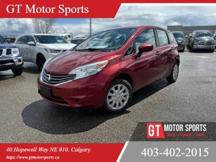 Used 2016 Nissan Versa Note SV CD PLAYER FUEL EFFICIENT $0 DOWN for Sale in Calgary, Alberta
