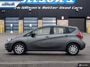 Used 2016 Nissan Versa Note SV Hatchback - Power Windows + Locks, Rear Camera, New Tires ! for Sale in Guelph, Ontario