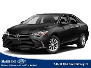 Used 2016 Toyota Camry LE for Sale in Surrey, British Columbia