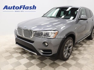 Used 2017 BMW X3 XDRIVE 28i, CUIR, CAMERA, TOIT PANO, BLUETOOT for Sale in Saint-Hubert, Quebec