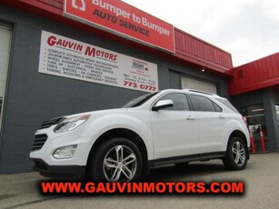 Used 2017 Chevrolet Equinox Premier Loaded Leather Sunroof Nav, Sale Priced! for Sale in Swift Current, Saskatchewan