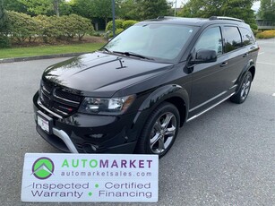 Used 2017 Dodge Journey CROSSROAD PLUS AWD 7 PASS FINANCING, WARRANTY, INSPECTED W/BCAA MBSHP! for Sale in Surrey, British Columbia