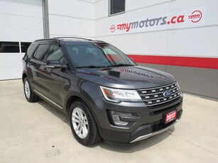 Used 2017 Ford Explorer XLT (**6 SEATER**ALLOY WHEELS**FOG LIGHTS**LEATHER** POWER DRIVERS/PASSENGER SEAT**POWER HATCH**AUTO HEADLIGHTS**PUSH BUTTON START**BACKUP CAMERA**HEATED SEATS**DUAL CLIMATE CONTROL**REMOTE START**) for Sale in Tillsonburg, Ontario