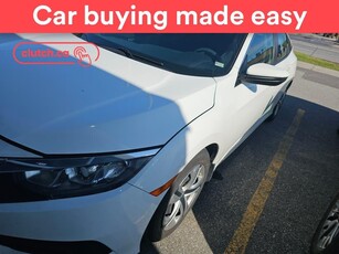 Used 2017 Honda Civic Sedan LX w/ Apple CarPlay & Android Auto, Heated Front Seats, Bluetooth for Sale in Toronto, Ontario