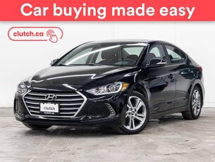 Used 2017 Hyundai Elantra GLS w/ Apple CarPlay & Android Auto, Rearview Cam, Bluetooth for Sale in Toronto, Ontario