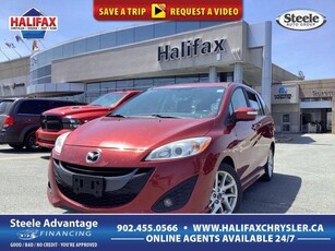Used 2017 Mazda MAZDA5 GT - 6 PASSANGER, SUNROOF, HEATED LEATHER SEATS, POWER EQUIPMENT, NO ACCIDENTS for Sale in Halifax, Nova Scotia