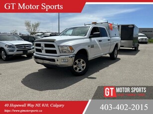 Used 2017 RAM 2500 SLT OUTDOORSMAN w CANOPY $0 DOWN for Sale in Calgary, Alberta