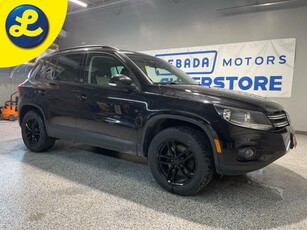 Used 2017 Volkswagen Tiguan Wolfsburg Edition * Set of winters on steels * Leather * Push To Start * Rear View Camera * Traction/Stability Control * Electronic Emergency Brake * for Sale in Cambridge, Ontario