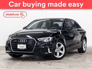 Used 2018 Audi A3 Komfort AWD w/ Dual-Zone A/C, Cruise Control, Power Sunroof for Sale in Toronto, Ontario