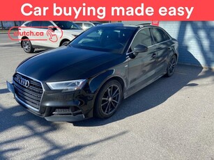 Used 2018 Audi A3 Technik AWD w/ Apple CarPlay, Nav, Power Sunroof for Sale in Toronto, Ontario