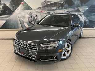 Used 2018 Audi A4 2.0T Technik + Adv. Driver Assist Sport Package for Sale in Whitby, Ontario