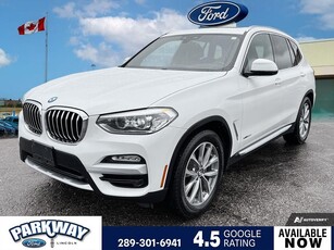 Used 2018 BMW X3 xDrive30i MOONROOF LEATHER NAVIGATION SYSTEM for Sale in Waterloo, Ontario