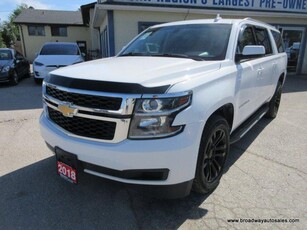 Used 2018 Chevrolet Suburban POWER EQUIPPED LT-MODEL 8 PASSENGER 5.3L - V8.. 4X4.. BENCH & 3RD ROW.. LEATHER.. HEATED SEATS.. BACK-UP CAMERA.. BLUETOOTH SYSTEM.. for Sale in Bradford, Ontario