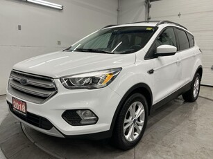 Used 2018 Ford Escape SEL AWD HTD LEATHER CARPLAY LOW KMS! ROOF RACK for Sale in Ottawa, Ontario