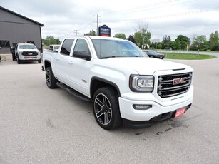 Used 2018 GMC Sierra 1500 SLT 5.3L 4X4 Leather Sunroof New Tires Well Oiled for Sale in Gorrie, Ontario