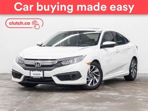 Used 2018 Honda Civic Sedan EX w/ Apple CarPlay & Android Auto, Rearview Cam, Bluetooth for Sale in Toronto, Ontario