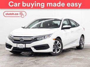 Used 2018 Honda Civic Sedan LX w/ Apple CarPlay & Android Auto, Rearview Cam, Bluetooth for Sale in Toronto, Ontario