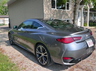 Used 2018 Infiniti Q60 3.0t Premium AWD, Leather, Nav, Sunroof, Heated Seats, Bluetooth, Rear Camera, New Tires! for Sale in Guelph, Ontario