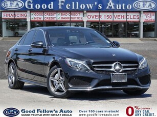 Used 2018 Mercedes-Benz C-Class 4MATIC, LEATHER SEATS, PANORAMIC ROOF, NAVIGATION, for Sale in North York, Ontario