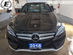 Used 2018 Mercedes-Benz C-Class C 300 4MATIC NAVIGATION/SUNROOF!! for Sale in Barrie, Ontario
