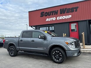 Used 2018 Nissan Titan 4X4 CREW CAB PRO-4X for Sale in London, Ontario