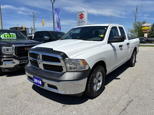 Used 2018 RAM 1500 ST Quad Cab ~Bluetooth ~Backup Cam ~Alloy Wheels for Sale in Barrie, Ontario