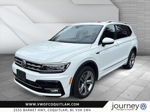 Used 2018 Volkswagen Tiguan Highline 2.0T 8sp at w/Tip 4M for Sale in Coquitlam, British Columbia