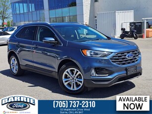 Used 2019 Ford Edge SEL BLIND SPOT MONITOR HEATED STEERING WHEEL LANE KEEPING for Sale in Barrie, Ontario