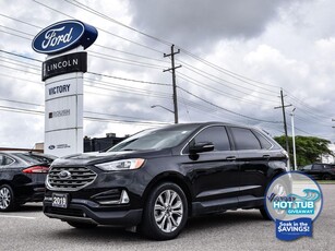 Used 2019 Ford Edge Titanium AWD Panoroof Nav Heated Seats for Sale in Chatham, Ontario