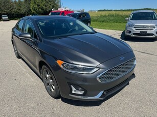 Used 2019 Ford Fusion Energi Titanium plug-in hybrid for Sale in Waterloo, Ontario