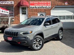 Used 2019 Jeep Cherokee Trailhawk 4x4 HTD Cloth/Steering NAV XM Backup Cam for Sale in Bowmanville, Ontario