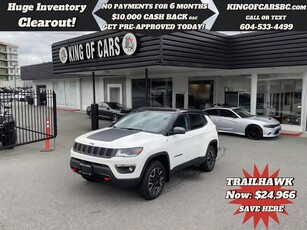Used 2019 Jeep Compass Trailhawk 4x4 for Sale in Langley, British Columbia