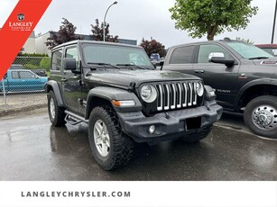 Used 2019 Jeep Wrangler Sport Backup Cam 2DR Hard Top Bluetooth for Sale in Surrey, British Columbia