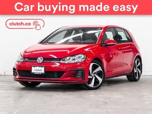 Used 2019 Volkswagen Golf GTI Base w/ Driver Assistance Pkg w/ Apple CarPlay & Android Auto, Rearview Cam, Bluetooth for Sale in Toronto, Ontario