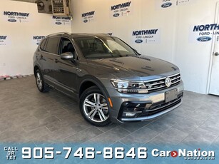 Used 2019 Volkswagen Tiguan HIGHLINE AWD R-LINE LEATHER PANO ROOF NAV for Sale in Brantford, Ontario