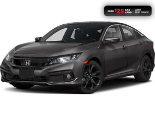 Used 2020 Honda Civic Sport POWER SUNROOF REARVIEW CAMERA APPLE CARPLAY™/ANDROID AUTO™ for Sale in Cambridge, Ontario