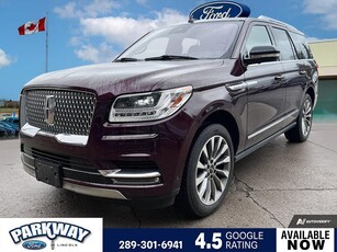 Used 2020 Lincoln Navigator Reserve ONE OWNER 2ND ROW CONSOLE MASSAGE SEATS for Sale in Waterloo, Ontario