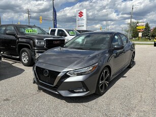 Used 2020 Nissan Sentra SR ~Bluetooth ~Backup Camera ~Heated Steering for Sale in Barrie, Ontario
