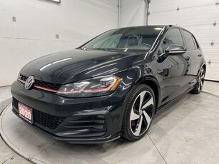 Used 2020 Volkswagen Golf GTI AUTOBAHN 6-SPEED PANO ROOF LEATHER NAV for Sale in Ottawa, Ontario
