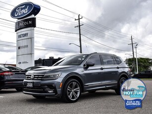 Used 2020 Volkswagen Tiguan Highline AWD Heated Leather Seats Moonroof for Sale in Chatham, Ontario