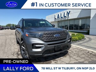 Used 2021 Ford Explorer XLT, 4WD, Roof, Nav, Leather! for Sale in Tilbury, Ontario