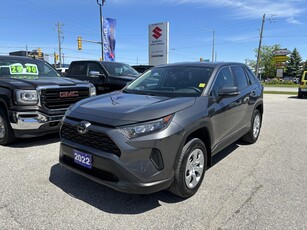 Used 2022 Toyota RAV4 LE ~Bluetooth ~Backup Cam ~Heated Seats ~CarPlay for Sale in Barrie, Ontario