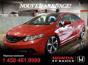 Used Honda Civic 2015 for sale in st-basile-le-grand, Quebec