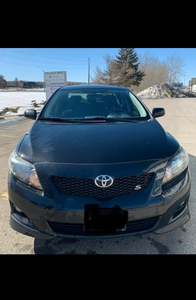 2009 Toyota Corolla Black - Selling As Is