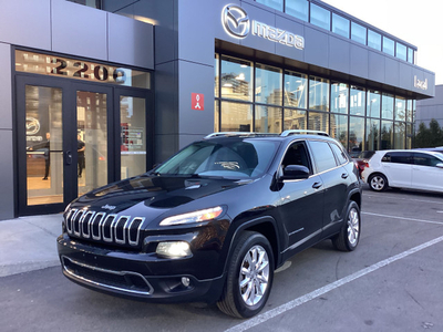 2015 Jeep Cherokee Limited LIMITED / 4X4